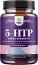 5 HTP Supplement 5- Hydroxytryptophan - 5HTP 100mg per servering Gentle Urte- og Mood Enhancer - 5- HTP 100 mg per servering Mood Supplement og søvn Support Kapsler fra Griffonia Simplicifolia