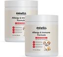Allergi og immunforsvar tykkelser for hunde - drevet af Astragalus Root & Flaxseed C3 - fremmer Sæsonallergi Relief, Gut & fordøjelsessygdomme - Soft Chews Medic124; Pack of 2