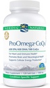 Nordic Naturals ProOmega CoQ10 - Fish Oil, 650 mg EPA, 450 mg DHA, 100 mg CoQ10, Promotes Neurological Health and Cellular Energy Production*, 120 Soft Gels