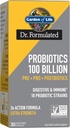 Garden of Life Dr Formulated Probiotics 100 Billion CFU Pre + Pro + Postbiotics - Extra Strength Digestive & Immune Support for Men and Women, Potato, Acacia, Postbiotic Metabolites, 30 Capsules