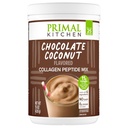 Primært køkken Chokolade Kollagen brændstof ® drik mix, chokolade kokos collagen peptider, ingen mejeriprodukter eller kunstige sødestoffer, 15 Ounces