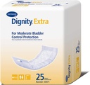 Dignity Extra Incontinence Liner for mænd og kvinder - Bstige læk Pads, Moderate Absorbence - One Size Fits Most, 4 i x 12 i, 25 Greve, 1 pakke