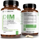 Benevolent Nourisation Maximum Strength DIM Supplement 250 mg - 90 Vacks Diindolylmethan Ultra Complex Plus Chasteberry, Dong Quai Extract + Mere