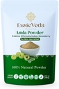 Amla Pulver • 124; 100% Pure & Natural Indian Gooseberry • 124; Ayurvedic Herbal Supplement til Hårpleje, Hud Glow & Wellness • 124; Non- GMO, Ingen tilsætningsstoffer, Preservativer eller Fyldere • 124; 100g Pouch