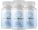 Officiel... 3 Pack - NeuroBoost IQ Brain Supplement - Maksimal styrke NeuroBoost IQ Mind Advanced Formel med Fish Oil, Ginkgo Biloba - Neuro Boost IQ Supplement Anmeldelser (180 kapsler)