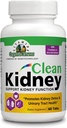 Organic Farms Vitamins 100% Natural Kidney Cleanse to Support Kidney Function, Dietary Supplement Pills for Kidney Flushing, Strengthens The Kidneys, 60 Tablets