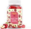 Apple Cider vinylacetat 1000mg, ACV supplement til Detox & Cleanse, Suger Free og Non- GMO - 60 Gummies
