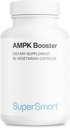 Supersmart - AMPK Booster - AMPK Metabolic Activator - with Berberine | Non-GMO & Gluten Free - 90 Vegetarian Capsules