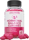 Atlantis Nutrition Hormonal Balance for Women & PMS Relief Gummies - Allierer kramper, Bloating, Mood Swings, Hot Flashs & Night Sweats - Cranberry, Dong Quai & Chasteberry Menstruel Cramp Relief
