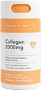 Health by Habit Collagen Supplement (60 Capsules) - Vitamin C & Vitamin E, 2000mg, Collagen Peptides, Superior Absorption, Support Your Skin, Non-GMO, Sugar Free (1 Pack)