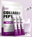 2X Boost Collagen Peptider pulver til hud hårnegl Joints Sundhed, Ultra High Absorption Collagen pulver med hydrolyseret type 1 & 3 + VC, Unflavored Collagen Kosttilskud til kvinder & mænd, 30 Servering