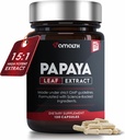 Papaya Leaf Extract fordøjelsesenzymer 1000mg, 10x Potency 120 Veg Capsules- Blood Platelet, Bone Marrow & Milten Support, fordøjelsesstøtte og Immunity Support Udviklet i USA af Amality