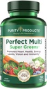 Renhed Produkter Perfect Multi Super Green Kosttilskud Sundhed Nutrition, 120 tæller