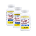 3 Pack - Ivory Caps Maksimal styrke C-vitamin Brightening Plus 60 Caps