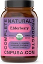 Komplet Natural Products Elderberry Kapsler 570mg, 100 Ct Yep 124; Plantbaseret immunforsvar, Antioxidant- Rich, Ingen Fillers, Made in USA