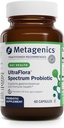 Metagenics UltraFlora Spectrum - Shelf-Stable Probiotic for Gut & Digestive Wellness, Healthy Microbiome & Flora Support* - Non-GMO & Gluten-Free - 2-Month Supply - 60 Capsules