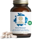 PURE SYNERGY Bone Fornyelse af 124; Biotilgængelig Calcium med kofaktorer. 124; Natural, Vegan tillæg med vitamin D3, K2, Magnesium, & Boron; for varig benstyrke (150 kapsler)