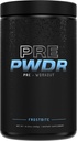 PWDRS Pre- Workout Powder, All Natural Pre Workout for Energy, Pump, Endurance & Strength, med koffein (Frostbite)