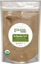 Dimmak urter Organic Fo Ti Root Raw Kinesisk Herb pulver - Cure / Tilberedt USDA Organic Han Shou Wu (Polygonum Multiflorum Preperata) Tilføj til vand eller Smoothie 1 4oz / 112g taske
