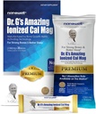 Dr. G 's Amazing Ionized Cal Mag 2,860mg (Premium) - Knoglestyrke og knoglerelaterede tillæg med Ionized Calcium & Magnesium Powder Stick Packs - 30 sticks x 1 Pack (30 Greve)