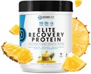Derby Fit Elite Recovery Protein Clean, Low Carb Recovery Protein Powder for Women & Men - Gluten Free, Vegan, Dairy Free, Ananas Delight - 20 Servere (pakke med 1)