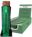 Barebells Protein Bars Hasselnut & Nougat - 12 Greve, 1.9oz Bars - Protein Snacks med 20g af High Protein - Chokolade Protein Bar med 1g af Total Sugars - På Go Protein Snack & Breakfast Barer