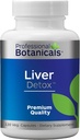 Professionel Botanicals Lever Detox - Natural Lever Cleanse & Detox Support med Botanicals & Enzymes - 120 Vegan Kapsler