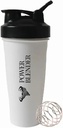 Protein Shaker Bottle, BPA-Free Plastic, 24 oz Capacity