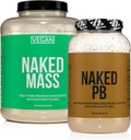 NAKED Soy-Free Protein Bundle: 8LB Vegan Mass and 2LB PB