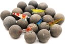 Awesome Industries Betta & Rejer Tourmaline Mineral Balls Aquarium Water Conditioner Over 30 Elements Forbedrer vandkvalitet, pH balance, sundhed, farve og avl (20 Pack Regular)