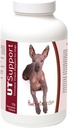 Sunde racer Xoloitzcuintli Cranberry Chewables - UT Support - Effektiv i at hjælpe med at bekæmpe skadelige bakterier & forebygge infektion i din hunds Bstige - 75 Greve
