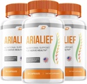 Arialief kapsler, Arialief Advanced Supplement, Alle naturlige formel til at opretholde sunde niveauer, maksimal styrke Daglig formel, Arialif kapsler Anmeldelser (3 pakke - 180 kapsler)