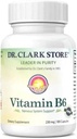 Dr. Clark Vitamin B6 supplement, 230mg, 100 kapsler
