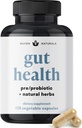 All- in- One Gut Health w / Probiotika, Prebiotika, Digestion- Support Urts, og Adaptogens - Leaky Gut Repair Formel til støtte Gut Lining, Støtte i fordøjelse, og fremme gode bakterier