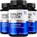 (3 Pack) VirilitySavior piller, VirilitySavior, VirilitySavior kapsler Avanceret formel, Officiel VirilitySavior Alle naturlige kapsler, VirilitySavior piller anmeldelser, 180 kapsler til 3 Måneder