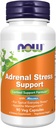 NOW Foods Supplements, Adrenal Stress Support, Cortisol Support Formula* with Relora®, For Typical Everyday Stress*, Appetite Management*, 90 Veg Capsules