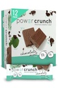 Power Crunch Protein Wafer Bars, High Protein Snacks med lækker smag, Chokolade Mint, 1.4 Ounce (12 Greve)