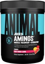 Animal Juiced Aminosyrer - BCAA Powder EAA Matrix Plus hydrering med elektrolytter og Sea Salt Anytime Inddrivelse og forbedret ydeevne, Frugt Punch Flavor, 30 Servering