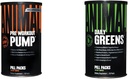 Animal Pump Preworkout Green, Probiotika og fordøjelse Supplement 30 Count Bundle