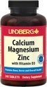 Calcium Magnesium Zink- 124; 240 kapsler - 124; med vitamin D3 og Bor - 124; Vegetar, Non- GMO, Gluten Free Supplement - 124; Af Lindberg