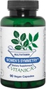 Vitanica Women's Symmetry, High Potency Multivitamin and Mineral, Vegan/Vegetarian, 90 Capsules