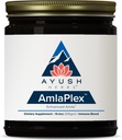 Ayush Herbs AmlaPlex - Amla Jam, Chyawanprash for immunforsvar & fordøjelsessygdomme, Chyavanprash, Indian Honey Jam med Amla, Ashwagandha - 10.6 oz Jar (1 Greve)