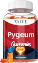 Pygeum Supplement Gummies 500mg - Vegansk Chewables med Africanum Bark Extract, Plant- baserede Kosttilskud til mænd, Non- GMO Gluten- fri, Sugar- fri, Gelatin- fri, 60 Chews Gummy