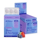Neuro Melatonin 5 mg søvn & recharge mints (144 stykker) - hurtig opløsning melatonin sukker gratis mints med Lemon Balm & kamille for bedre søvn - rolig søvn supplement for voksne - nat Berry Flavor