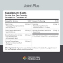 Professionel Formulas Joint Plus - Støtte til sund fælles funktion, Muskler, og mobilitet med Djævelens Claw, Boswellia, Feverfew & Skullcap - Vegetar, Gluten Free, Hypoallergen, 90 Kapsler