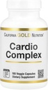 California Gold Nutrition Cardio Complex med CardioAmino Blend, CardioPhyto Blend og Coenzym Q10, 180 Veggie kapsler