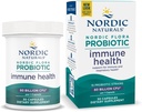 Nordic Naturals Nordic Flora Probiotic Immune Health, 30 Capsules, 15 Probiotic Strains for Immune and Digestive Health Support, Vegan, 30 Servings