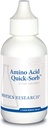 Bioteknologi Forskning Aminosyre Quick Sorb Flydende Formel, stærkt Absorberet, Glycin, L Alanine, L Arginin HCl, L Lysin HCl, L Prolin, L Histidine HCl, L Serine, L Threonin, L Valine, 2 Fluid Ounces