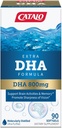 CATALO Extra DHA Formel, 800mg DHA per servering, Ocean Fish Oil Softgels med Natural Lemon Flavor, Advanced Molecular Distillation, Easy- to- Swallow, Ingen kunstige farver og konserveringsmidler - 90 Softgels