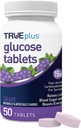 TRUEplus® Glucose Tablets, Grape Flavor - 50ct Bottle